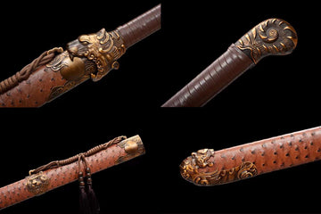 The Atsui Taiyo Handmade Chinese Dao Manganese Steel